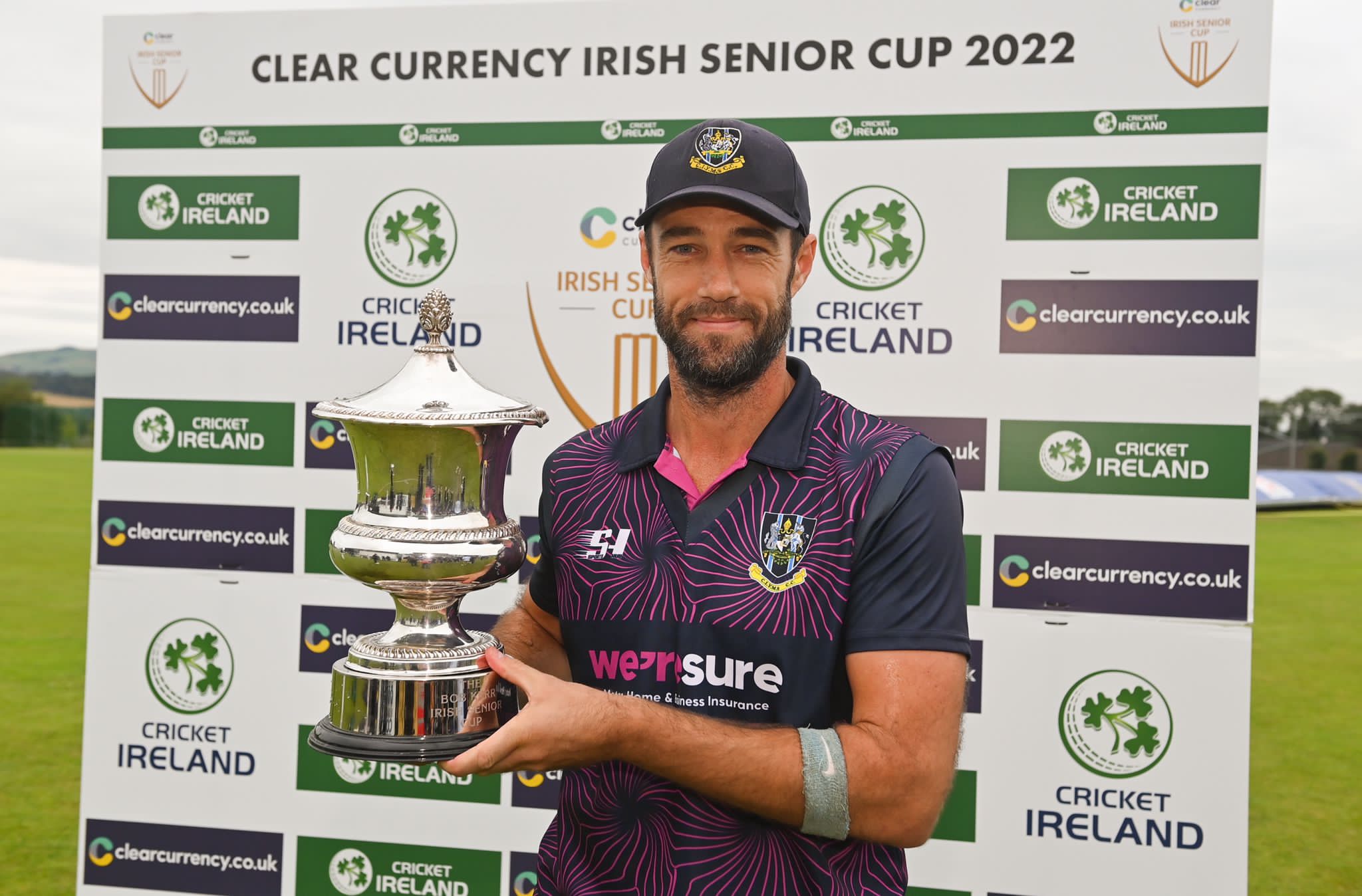 Irish Senior Cup 2022 - Nigel Jones (Captain CIYMS)